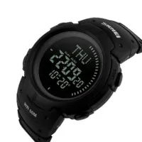 Часы наручные SKMEI 1231BK, BLACK, Compass, 9739 - 2