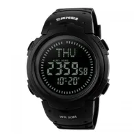 Часы наручные SKMEI 1231BK, BLACK, Compass, 9739 - 1