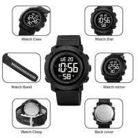 Часы наручные SKMEI 2122BKBK, BLACK-BLACK, 9788 - 2