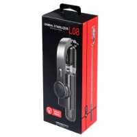 Стабилизатор телефона Gimbal L08. Штатив держатель телефона с Bluetooth пультом дистанционного управ - 4