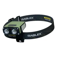 Налобный фонарь Rablex RB974, белый+красный свет, Type-C, 900 Lumen, велокрепление, Сенсор - 2