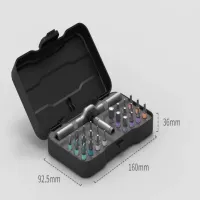 Набор инструментов отвёртка + биты / DUKA ATuMan Screwdriwer Set 24 в 1 / 8065 - 2