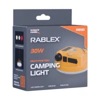 Фонарь для кемпинга Rablex RB561, холодный+тёплый+красный свет, 30W, аккумулятор, - 2
