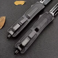 Нож выкидной фронтальный MicroTech 360 Skull - 3