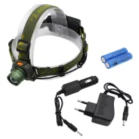 Налобный фонарь Bailong BL-6616-1505 Аккумулятор, T6, бесконтактное  включение, 4822 - 3