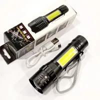 Ручной фонарь BL-T6-19, ЗУ mircoUSB, аккумулятор, zoom, 5384 - 3