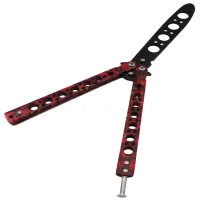 Нож бабочка Тренировочная Skall 301-2 Red - 2