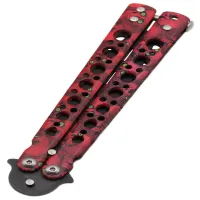 Нож бабочка Тренировочная Skall 301-2 Red - 3