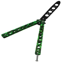 Нож бабочка Тренировочная Skall 301-4 Green - 2