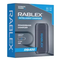 Зарядное устройство Rablex RB400 с функцией Power Bank / 18650/ - 1