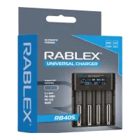 Зарядное устройство Rablex RB405 4x18650 и др./ от USB / - 1