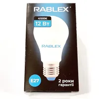 Светодиодная LED лампочка Rablex RB505/E27 / 12Вт/ 4100K - 4