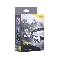 Налобный фонарь Rablex RB983, белый+красный+жёлтый, 2 XPG LED, Sensor, аккум, Type-C - 3