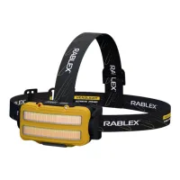 Налобный фонарь Rablex RB979, жёлтый+белый+красный, 3хT6+4хCOB, Sensor, аккум, Type-C - 3