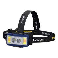 Налобный фонарь Rablex RB980, жёлтый+белый+красный, 3хT6+4хCOB, Sensor, аккум, Type-C - 3