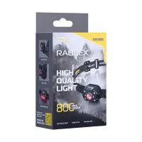 Налобный фонарь Rablex RB988, белый+красный, TG3 LED 5W,  Sensor, аккум, Type-C - 3