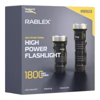 Ручной фонарь Rablex RB923, Белый+Синий+Зелёный+Красный+Фиолетовый+Жёлтый, ЗУ Type-C, - 3