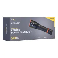 Ручной фонарь Rablex RB925, 1*WRGB LED, Белый+Красный+Синий+Зелёный, ЗУ Type-C, - 3
