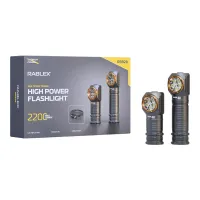 Ручной фонарь Rablex RB928, Белый+Красный, 5*P35 LED,  ЗУ Type-C, - 5