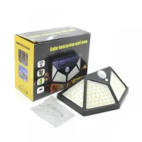 Настенный фонарь c солнечной панелью /датчик -движения-освещения BK-100 + solar - 4