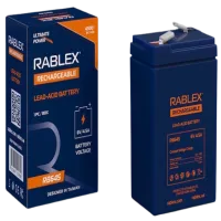 Аккумуляторная батарея Rablex 6V 4.5Ah (RB645), свинцово-кислотная (SLA) - 1