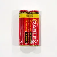 Батарейка Rablex LR6/AA/2pc/TURBO / Alkaline / БЕЗ БЛИСТРА - 2