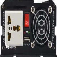 Инвертор преобразователь Профессиональный  UKC 12V-220V RCP-1500W + USB  / 4145 - 5