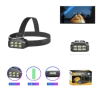 Налобный фонарь SQ-816, 1x14500,  ЗУ microUSB - 3