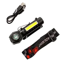 Налобный фонарь KX-212-XPE, 5SMD, Li-Ion аккум., Waterproof, ЗУ microUSB - 2