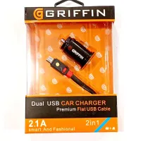 Автомобильное зарядное устройство USB x 2 GRIFFIN 2 USB, 2.1A - 2