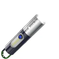 Ручной фонарь RB271, XST-836, боковая подсветка, зум, type-c, карабин, насадка - 1