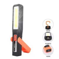 Фонарь для кемпинга RB359, G-998, LED+COB, micro USB, аккумулятор, магнит, крюк - 1