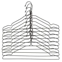 Вешалка плечики в наборе 10шт. металлические (цена за 1шт) - 2