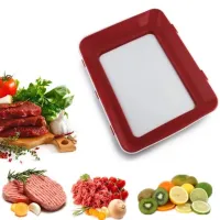 Вакуумный лоток для хранения продуктов Vaccum Plates 7370 red - 2