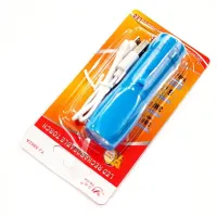 Ручной фонарь Yajia YJ-5862A, Аккумулятор, MicroUSB, 1LED - 3