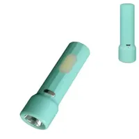 Ручной фонарь Yajia YJ-8931C, Аккумулятор, MicroUSB, 1LED+COB, боковая подсветка - 2