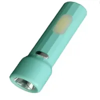 Ручной фонарь Yajia YJ-8931C, Аккумулятор, MicroUSB, 1LED+COB, боковая подсветка - 1