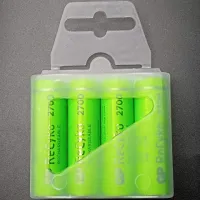 Аккумулятор GP ReCyko2700 /R6 AA /Ni-MH 2600mAh 1.2V 1 шт. (в упаковке 4шт), кейс - 3