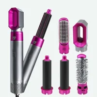 Фен щетка стайлер (styler) 5 в 1 мультистайлер для завивки и укладки волос с насадками - 2