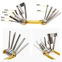 Велосипедный Ключ (мультитул) BAISK 11 в 1 / разные цвета - 5