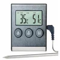 Термометр кухонный TP-700 с выносным щупом + таймер, для мяса, с магнитом и сигнализатором - 2