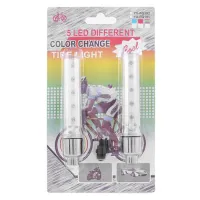 Велозолотник YX-FG192/820, Ultra brite, 3 цвета, 5 LED, управление кнопкой, 5 режимов, 3xAG10 - 3