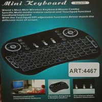 Бездротова Клавіатура KEYBOARD wireless MWK08/i8 з підсвіткою для смартфонів і Smart TV /4467 - Зображення 4