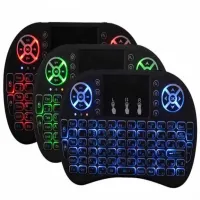 Бездротова Клавіатура KEYBOARD wireless MWK08/i8 з підсвіткою для смартфонів і Smart TV /4467 - Зображення 1