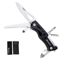 Мультитул швейцарский нож, фонарик Traveler MS001, A235 - 2