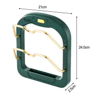 Подставка под крышки кастрюль на стену Kitchen pot cover rack 8649 - 6