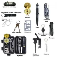 Набор для выживания из 12 инструментов A12 - 2
