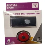 Велосипедная фара и задний фонарь X-Balog HY028, PL-B18 - 3