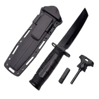 Нож охотничий Leatherneck S/F Танто чёрный 2015, 29см - 4