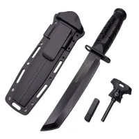 Нож охотничий Leatherneck S/F Танто чёрный 2015, 29см - 5